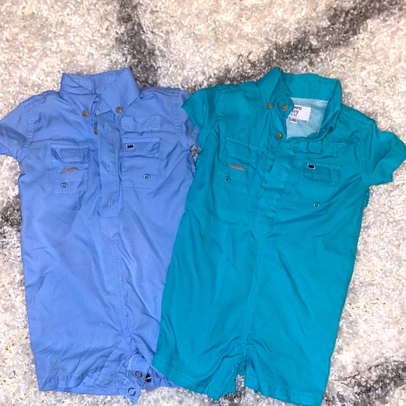 Crown and ivy fisher rompers euc 3months - Picture 1 of 6